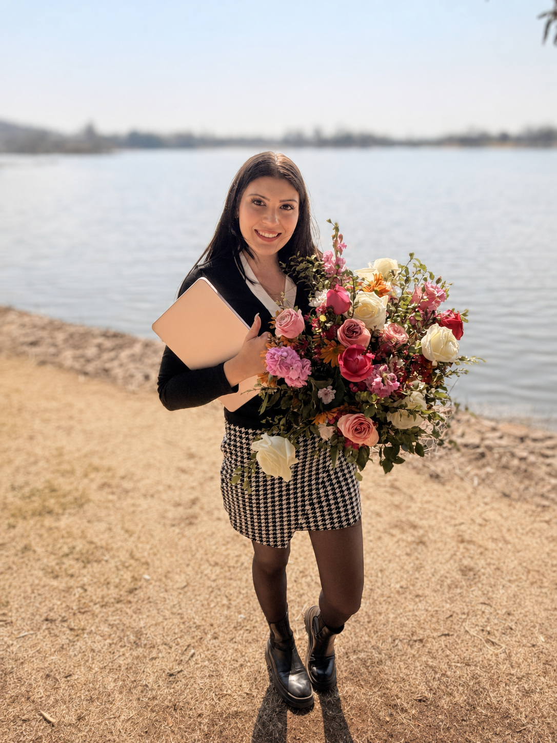Large seasonal floral arrangement