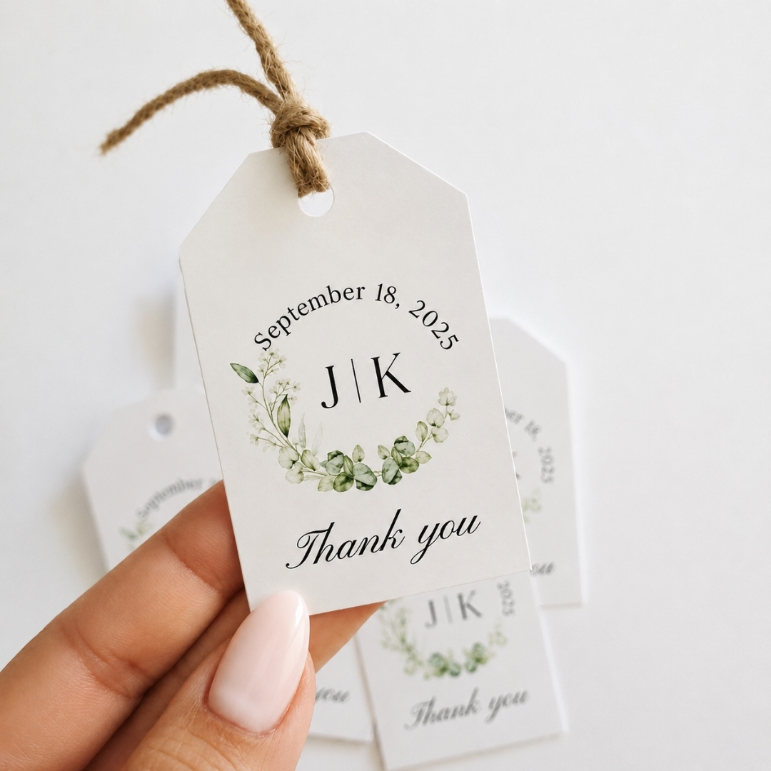 Wedding thank you cards